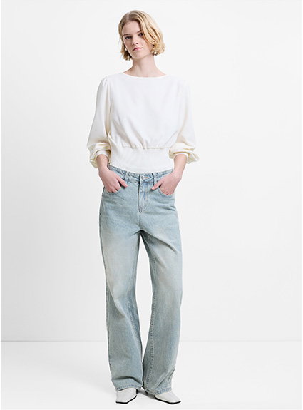 Dallas Light Wash Denim Straight Leg Jeans