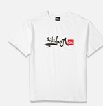 Young Guns Script Sticker Slap Short Sleeve Knit T-Shirt