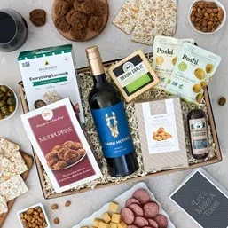 Image of Classic Red Wine Gift Basket