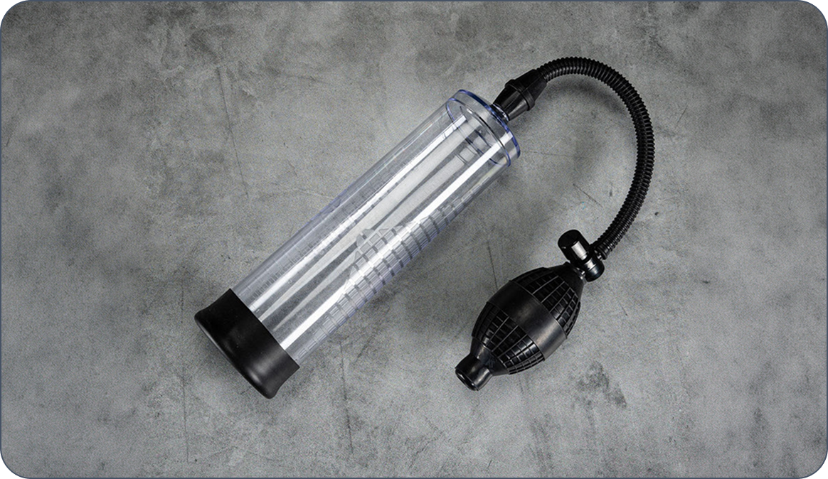The Beginner's 8 Inch Vacuum Penis Pump by Size Matters