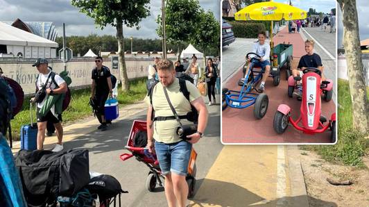 Festivalgangers op Tomorrowland zijn uitgefeest: grote uittocht van de camping verloopt vlot