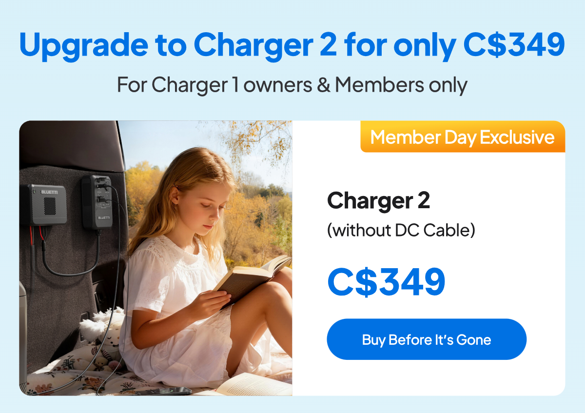 Upgrate to Charger 2 for Only C$349