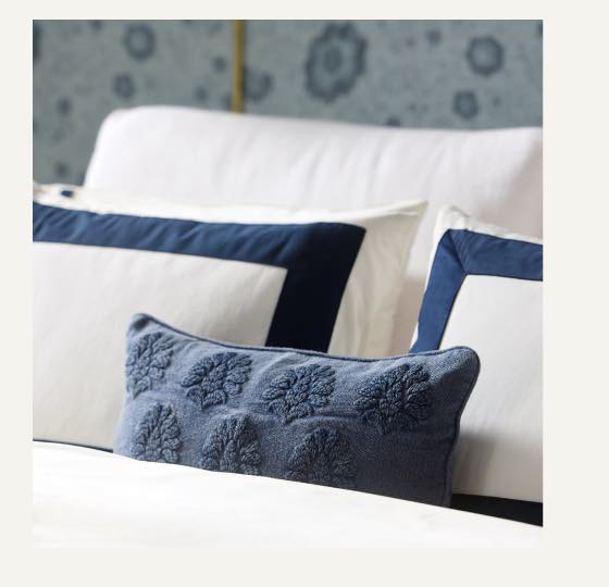 Beach Club Border Percale Sham