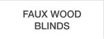 Faux wood blinds.