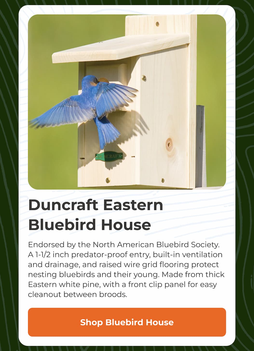 Duncraft Eastern Bluebird House