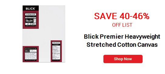 Blick Premier Heavyweight Stretched Cotton Canvas