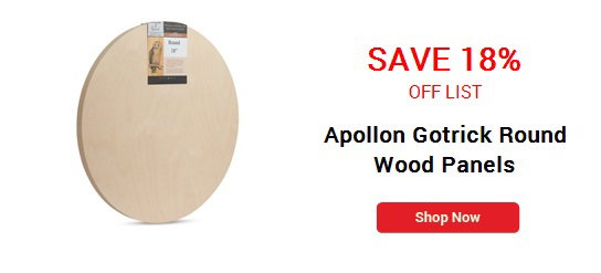 Apollon Gotrick Round Wood Panels