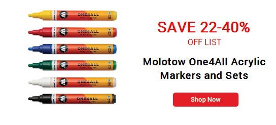 Molotow One4All Acrylic Markers and Sets