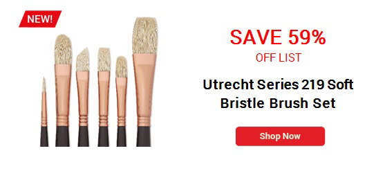 Utrecht Series 219 Soft Bristle Brush Set