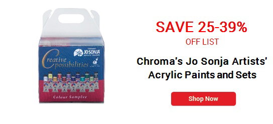 Chroma's Jo Sonja Artists' Acrylic Paints and Sets