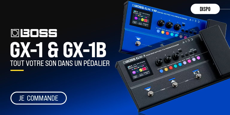 BOSS GX-1 & GX-1B Q3 : Push