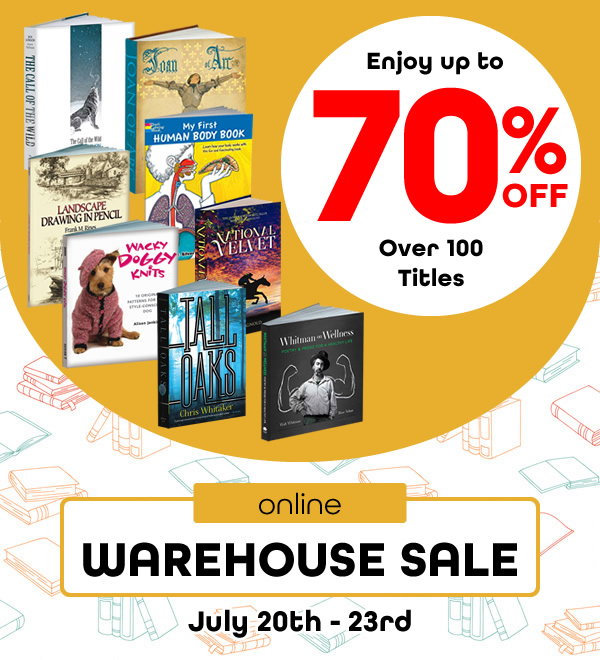 Warehouse Sale: Up to 70% off Over 100 Titles