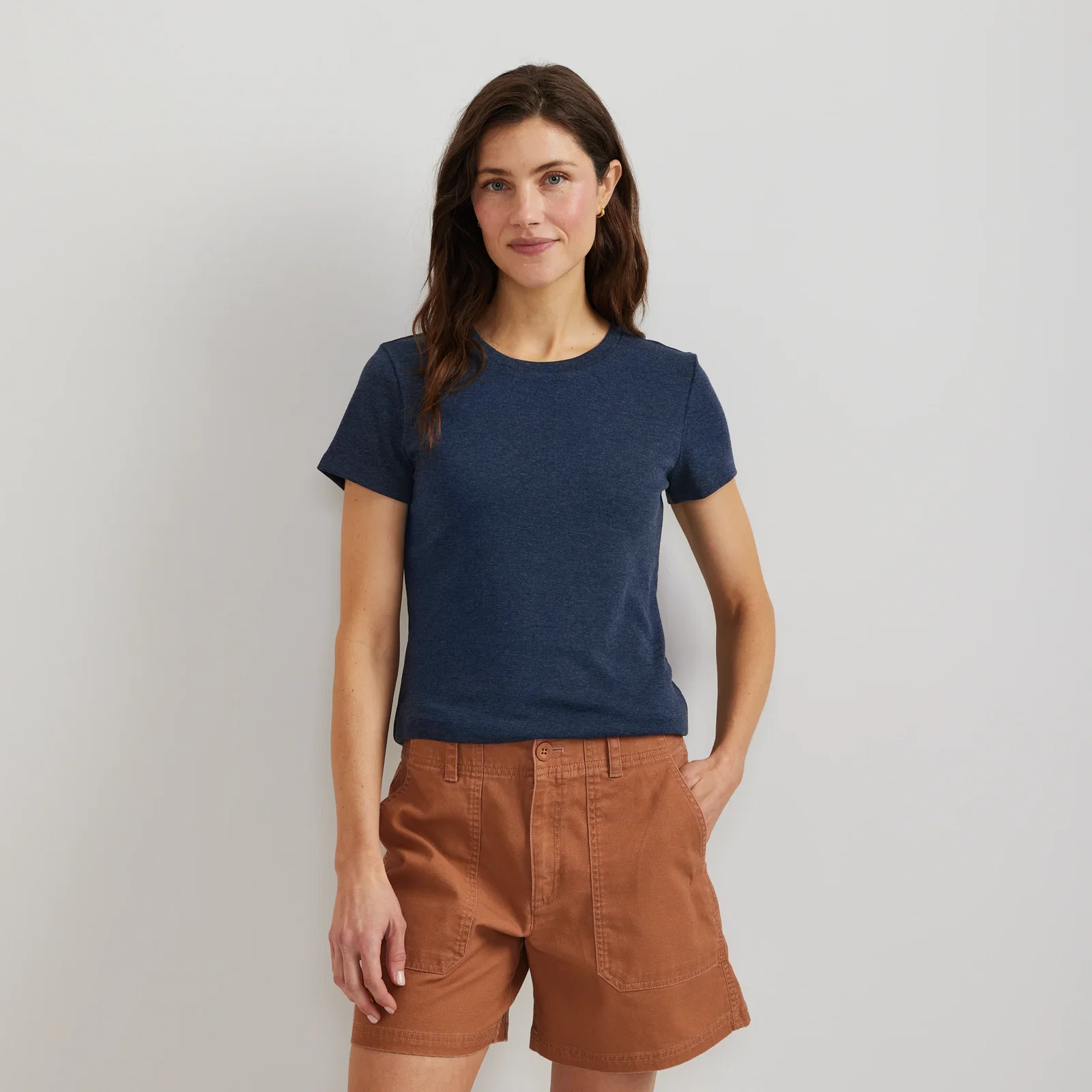 Image of Women's Everyday Short-Sleeve Crewneck T-Shirt