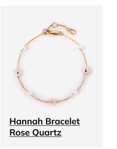 Hannah Bracelet Rose Quartz Hannah Bracelet Rose Quartz