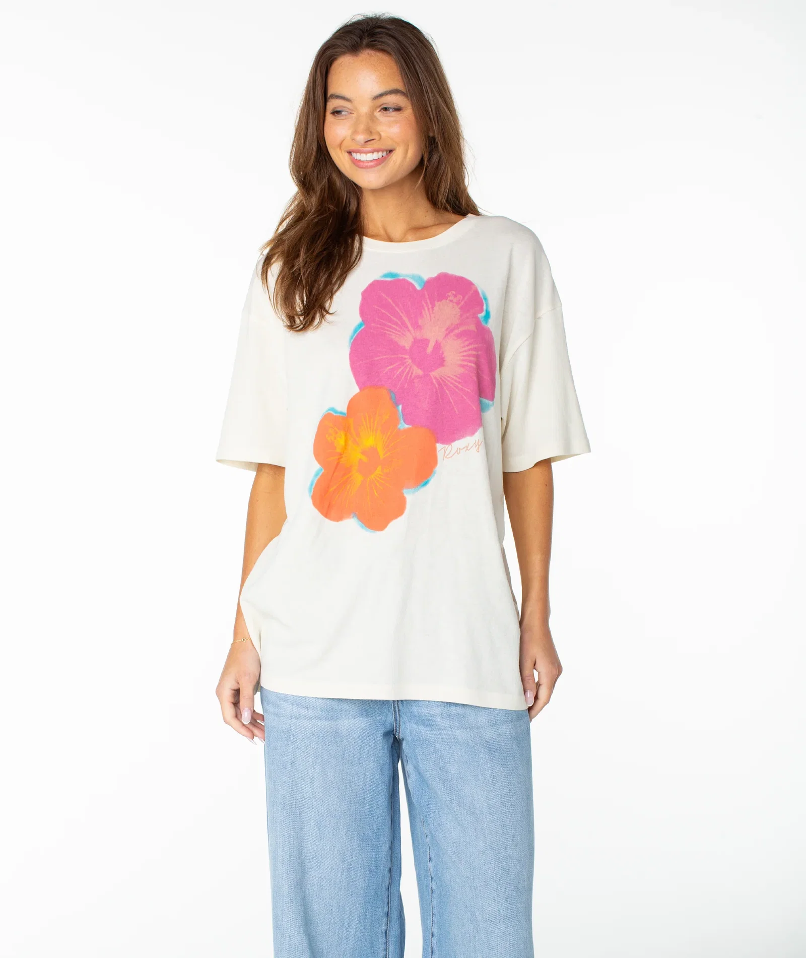 Image of Flower Glow Oversized Tee