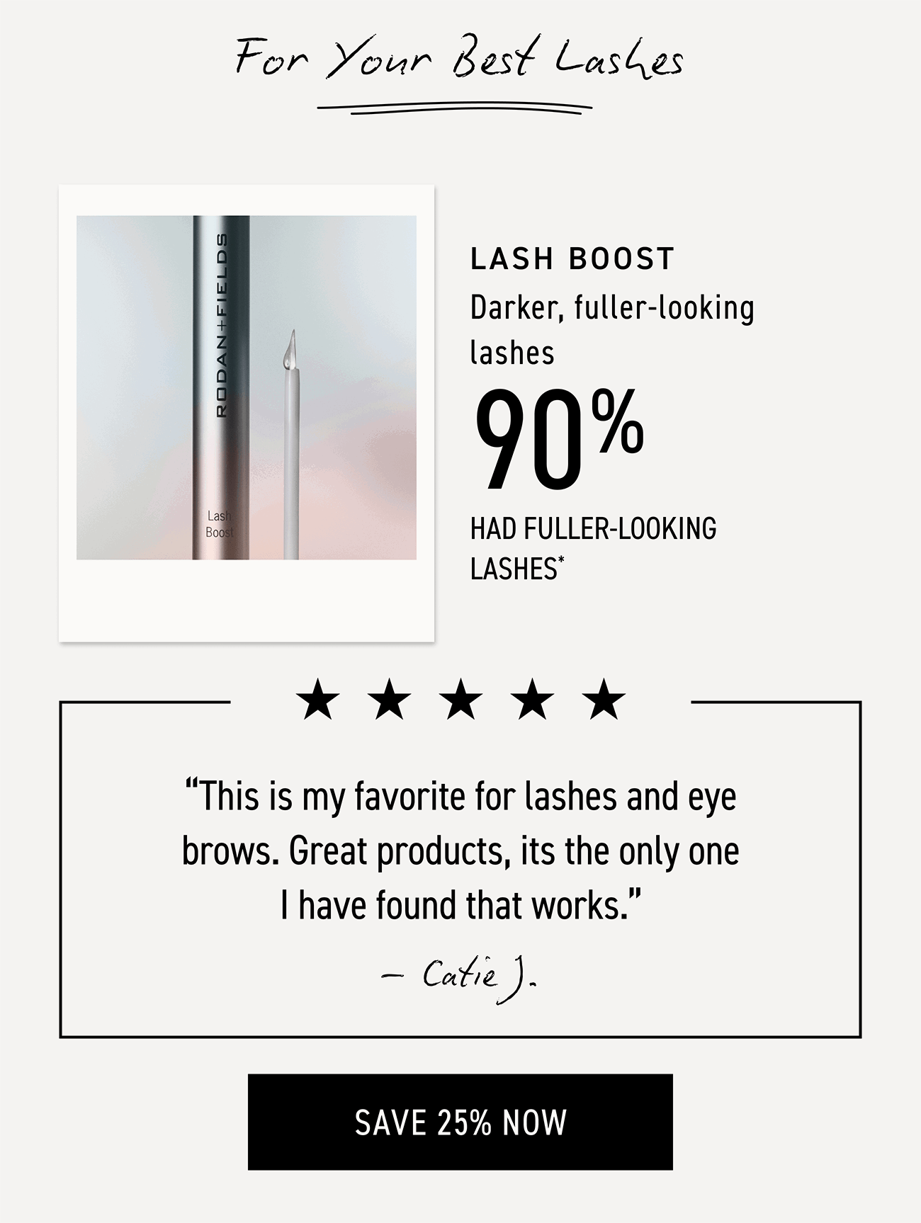 Shop Lash Boost. For Darker, Fuller-Looking Lashes.