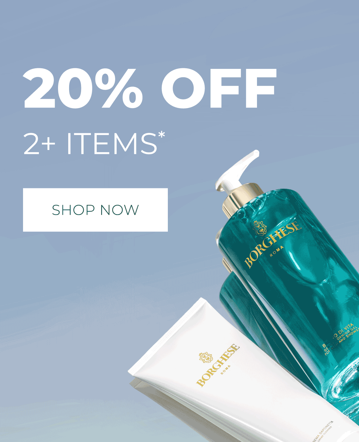 Ends tonight! | 20% Off When You Buy 2+ Items* | Shop Now
