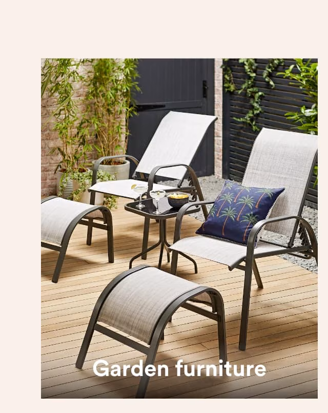 Shop garden furniture