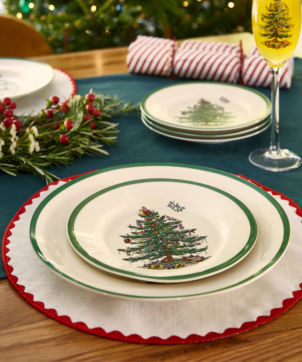 Christmas Tree Dinnerware