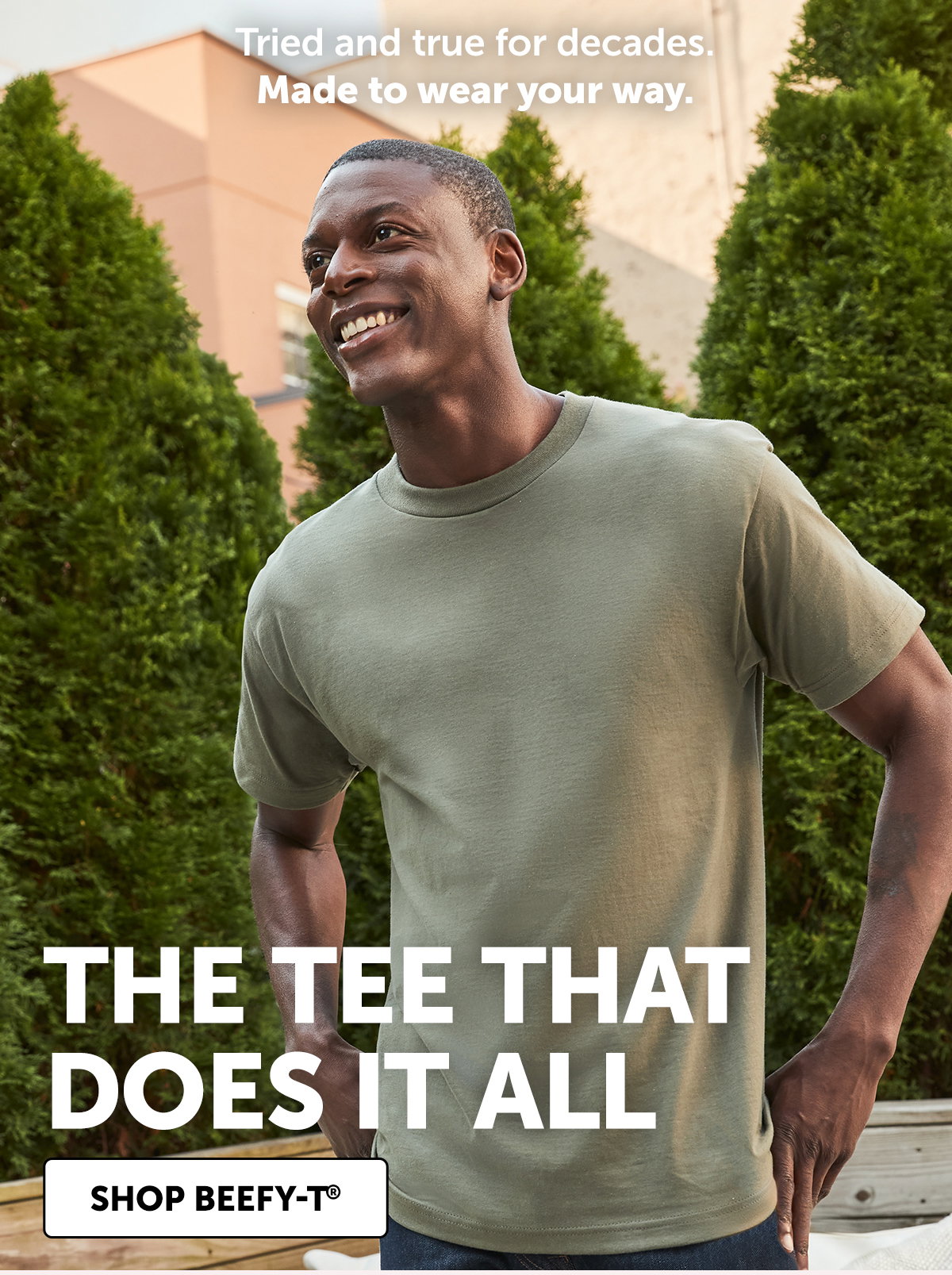 Hanes Beefy-T Unisex Heavyweight Cotton T-Shirt