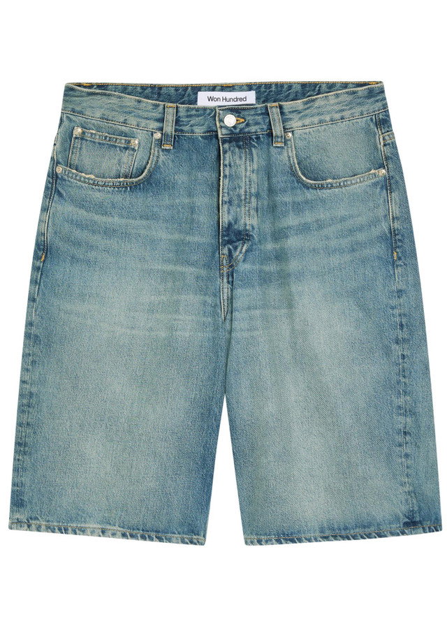WON HUNDRED Kayce denim shorts