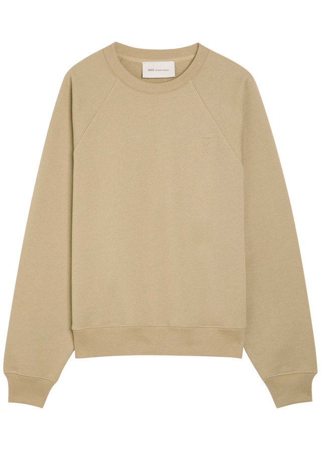 AMI PARIS Logo cotton sweatshirt