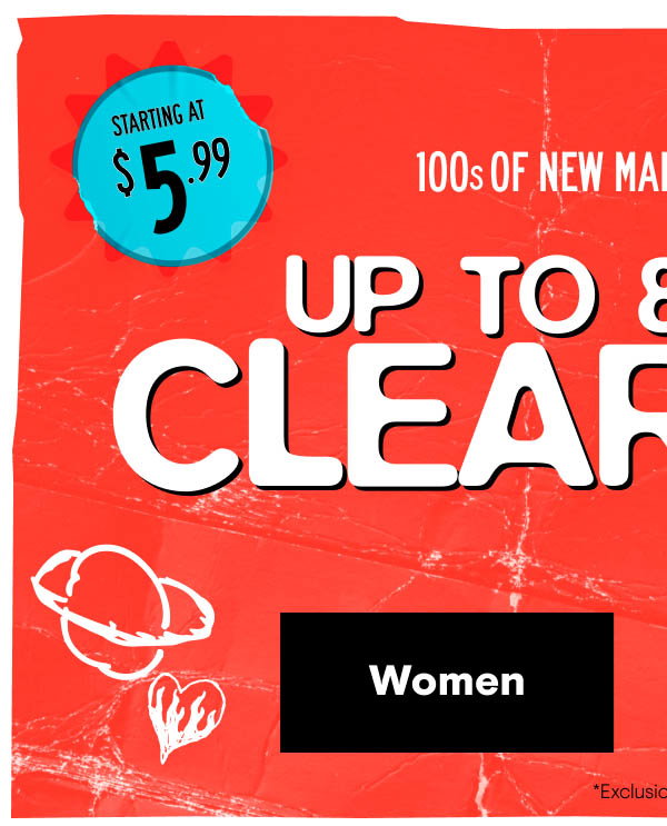 Shop Women's Clearance