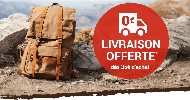 Livraison offerte dès 35€ d'achat