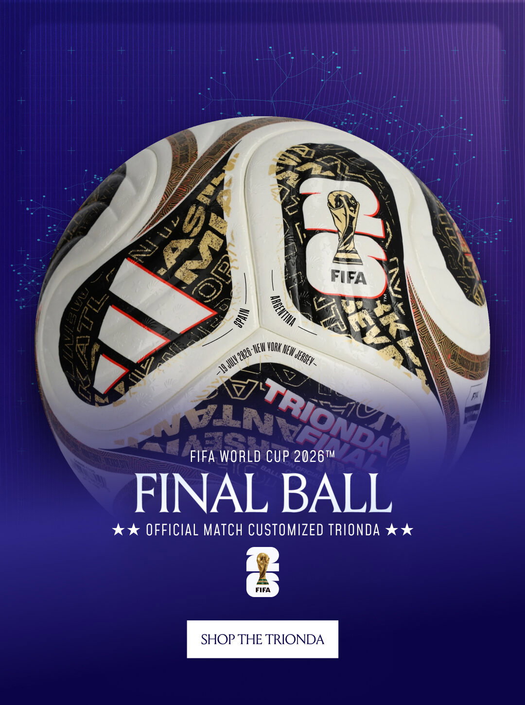 Shop Official Match Customized Trionda Ball