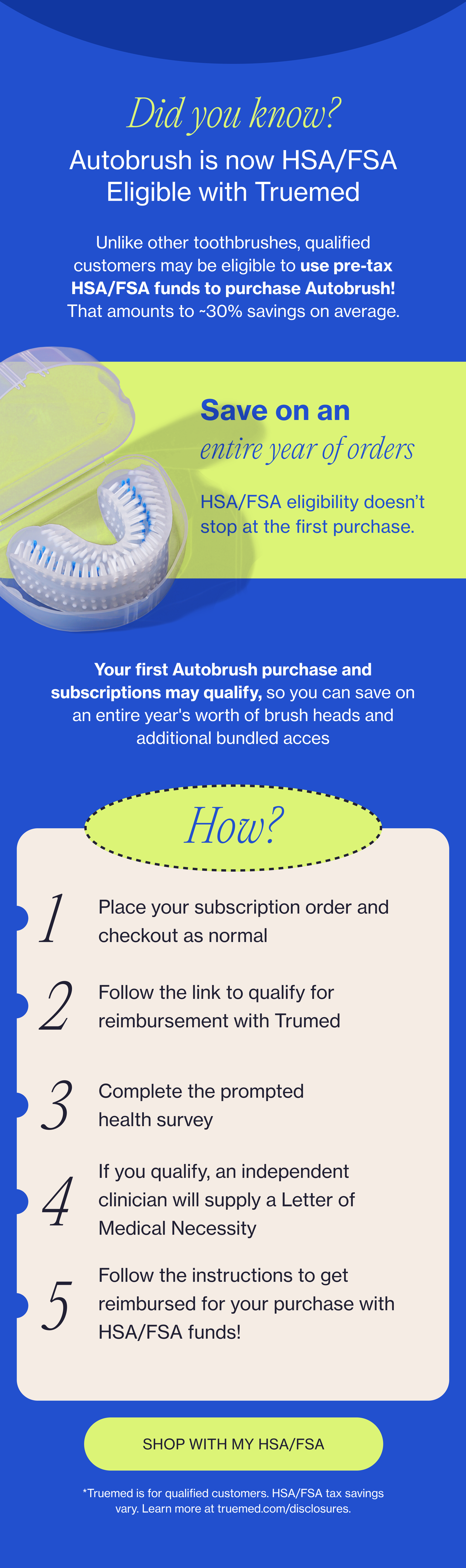 55% off Sonic Pro Partners Pack Built for two people who care about getting a better clean. Autobrush® Sonic Pro delivers a full-mouth clean in just 30 seconds, so mornings (and nights) sync up a little easier.* Save on the Partner Pack ADA-Accepted oral care for advanced hygiene* 55% off the Sonic Pro Sibling Pack ends tonight at 11:59 PM EST *Based on clinical studies conducted at Salus, an ADA-accredited research facility. *ADA acceptance applies to Autobrush® electric brushes and brush heads only.