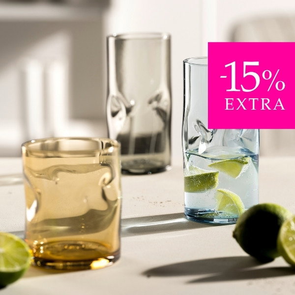 Gläser mit 50 % Extra-Rabatt