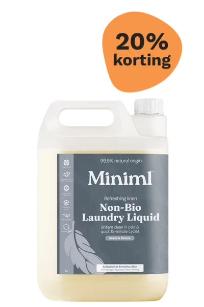 Miniml Wasmiddel Fresh Linen - 5L Refill