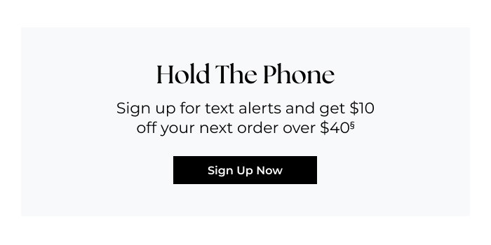 Sign Up For Text Alerts