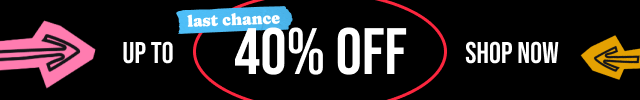 Up to 40% Off