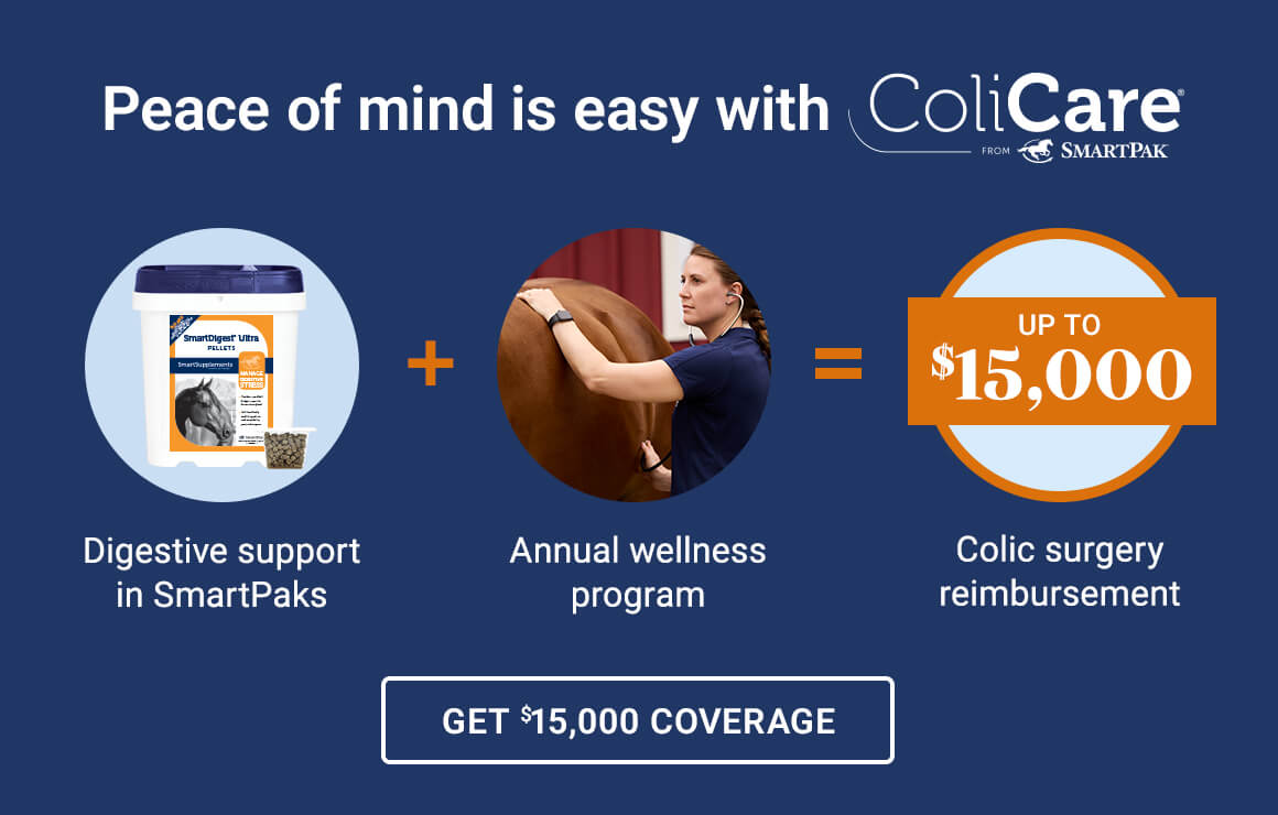 Peace of mind is easy with ColiCare. Get $15k coverage.
