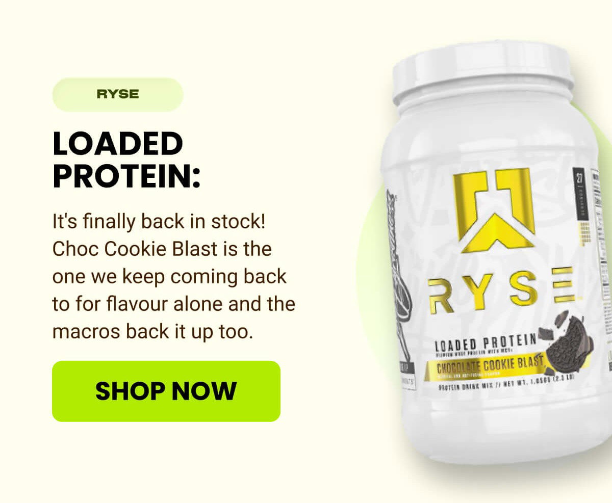 LOADED PROTEIN: | SHOP NOW 