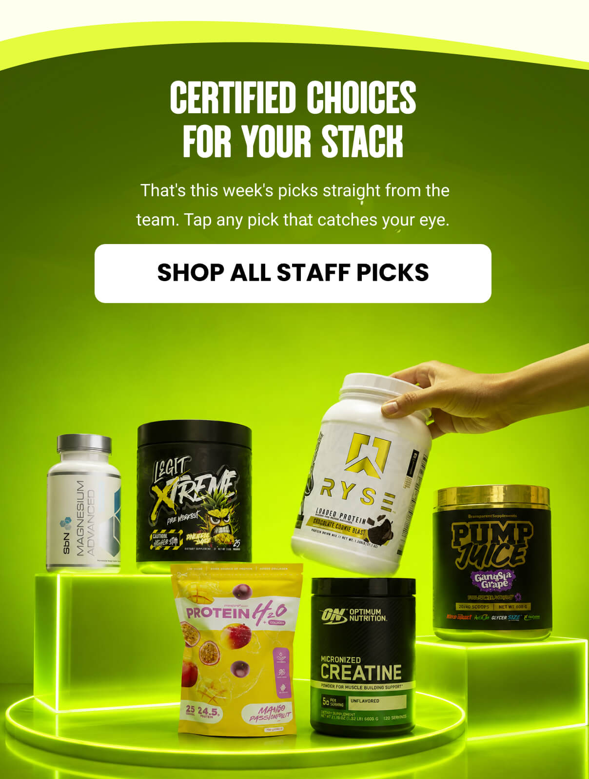 CERTIFIED CHOICES FOR YOUR STACK | SHOP ALL STAFF PICKS 