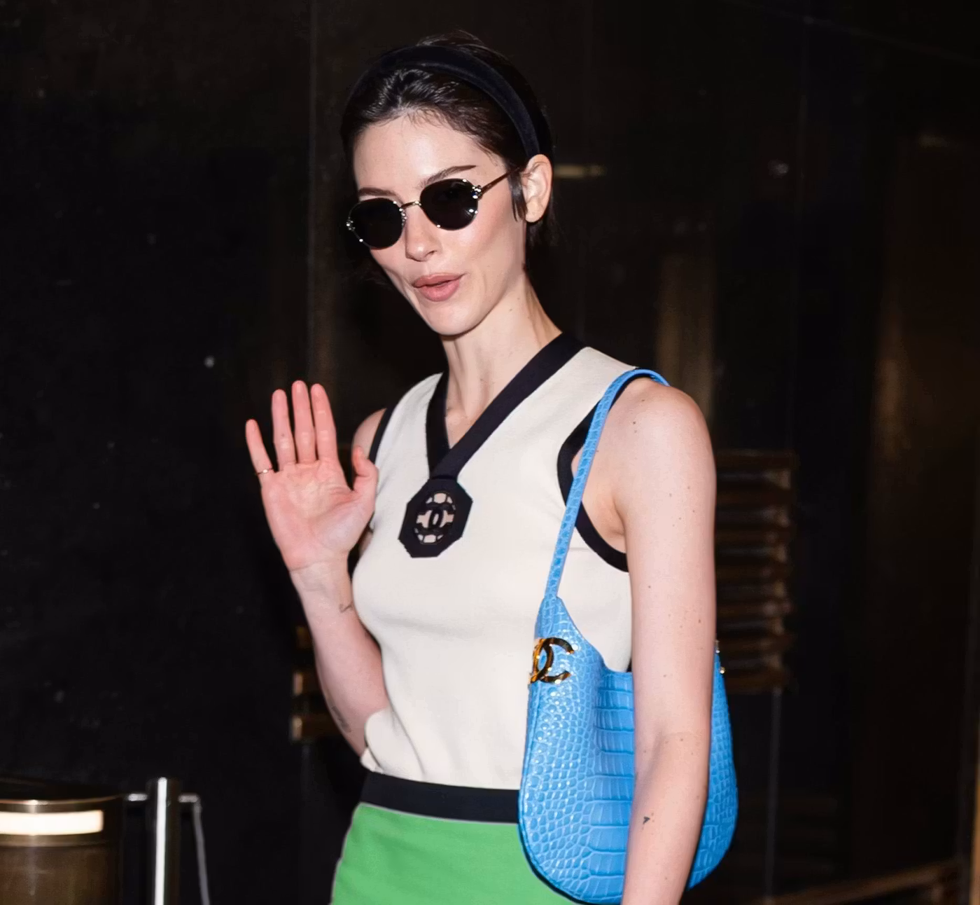 Gracie Abrams’ ‘Daughter From Hell’ Style Is All Pants, Stripes & Brooches
