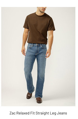 Zac Relaxed Fit Straight Leg Jeans