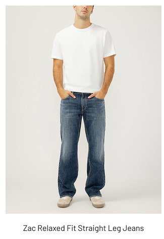 Zac Relaxed Fit Straight Leg Jeans