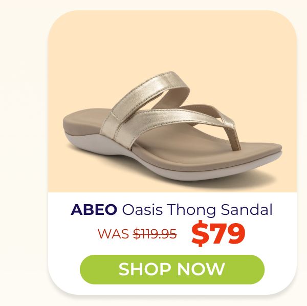 ABEO Oasis Thong Sandal