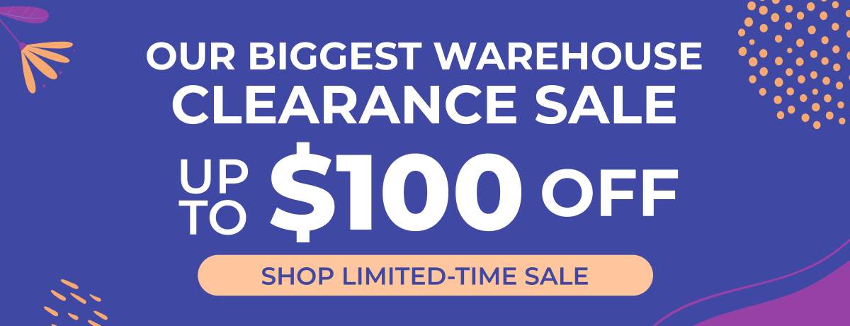Our Biggest Warehouse Clearance Sale