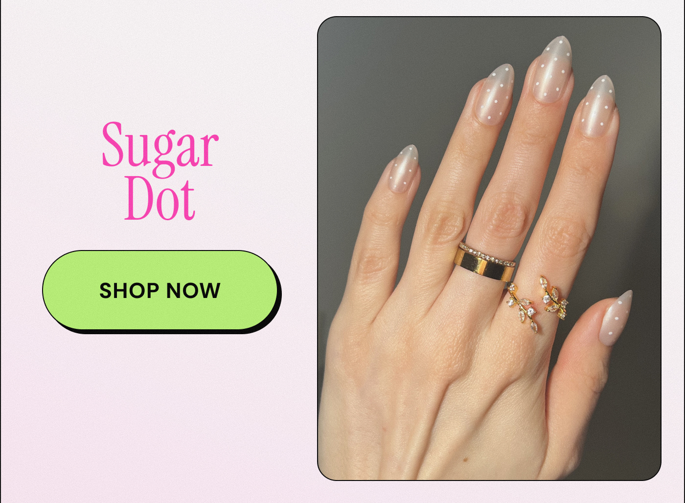 Sugar Dot. SHOP NOW