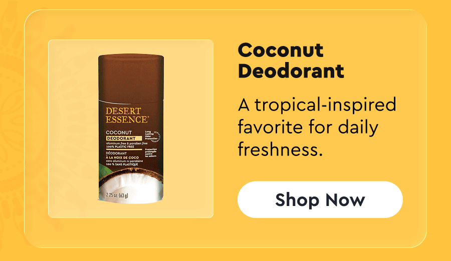  Coconut Deodorant