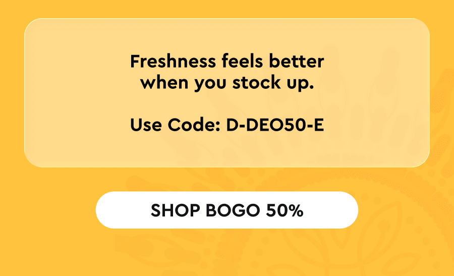 SHOP BOGO 50%