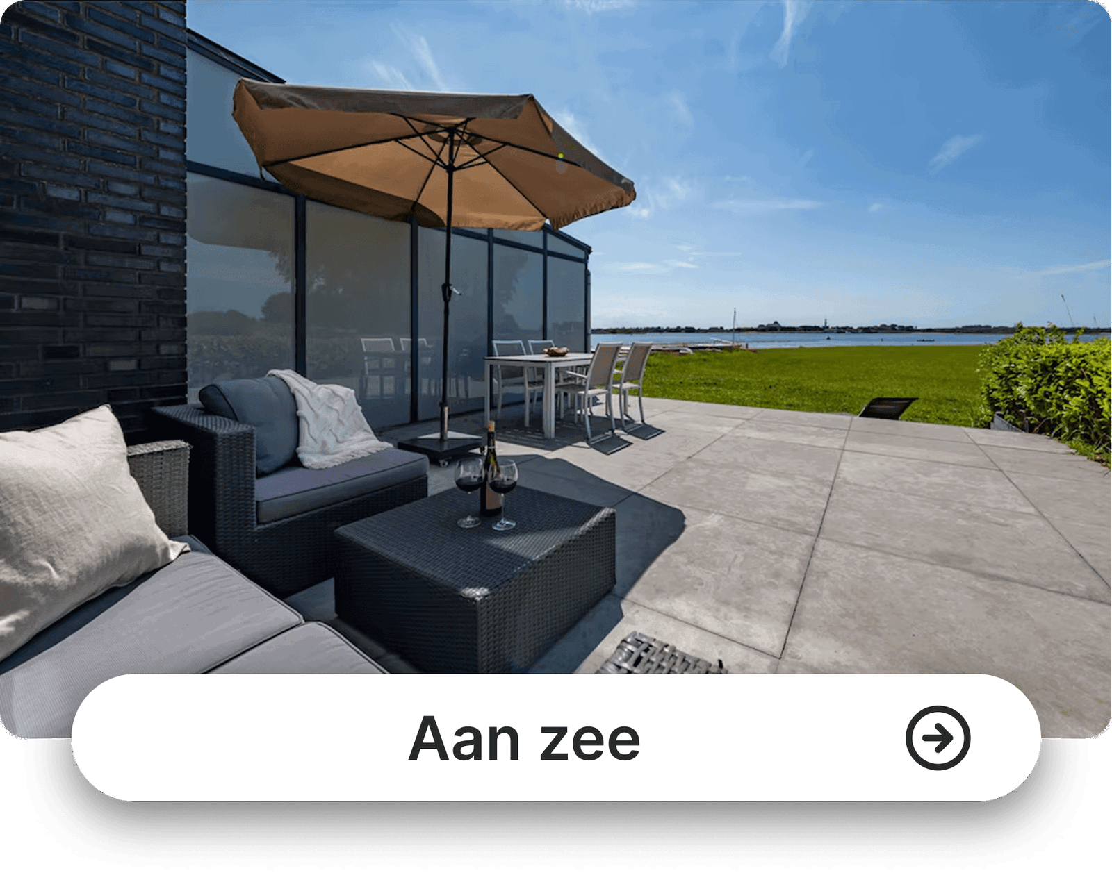 Aan zee