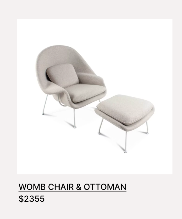 Womb Chair & Ottoman