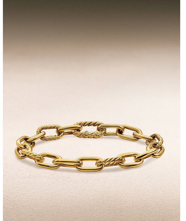 DY Madison® Chain Bracelet18K Yellow Gold, 8.5mm