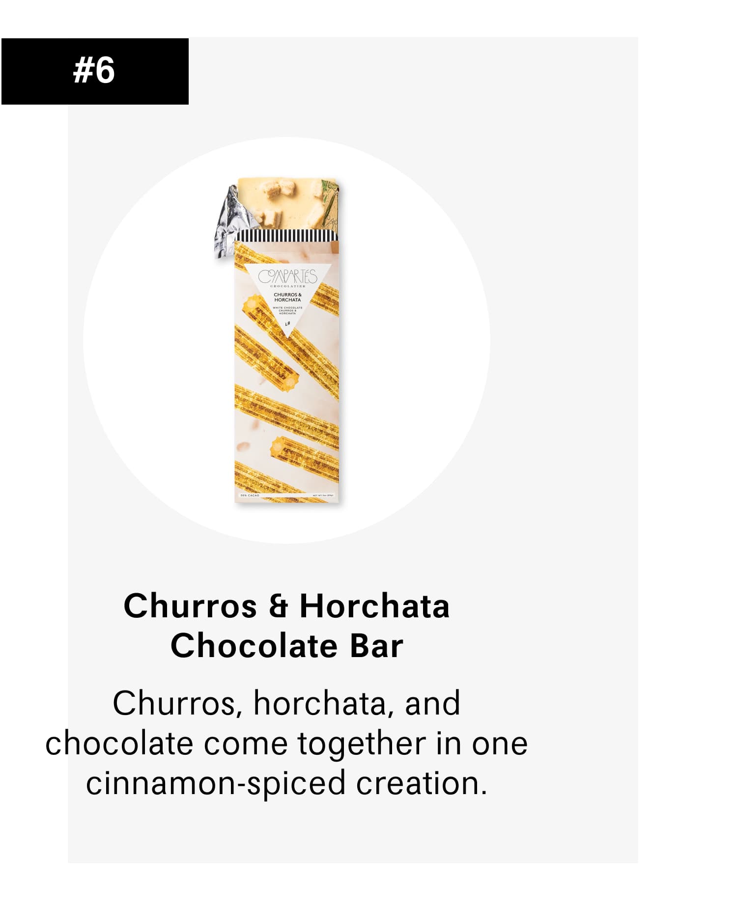 Churros & Horchata Chocolate Bar