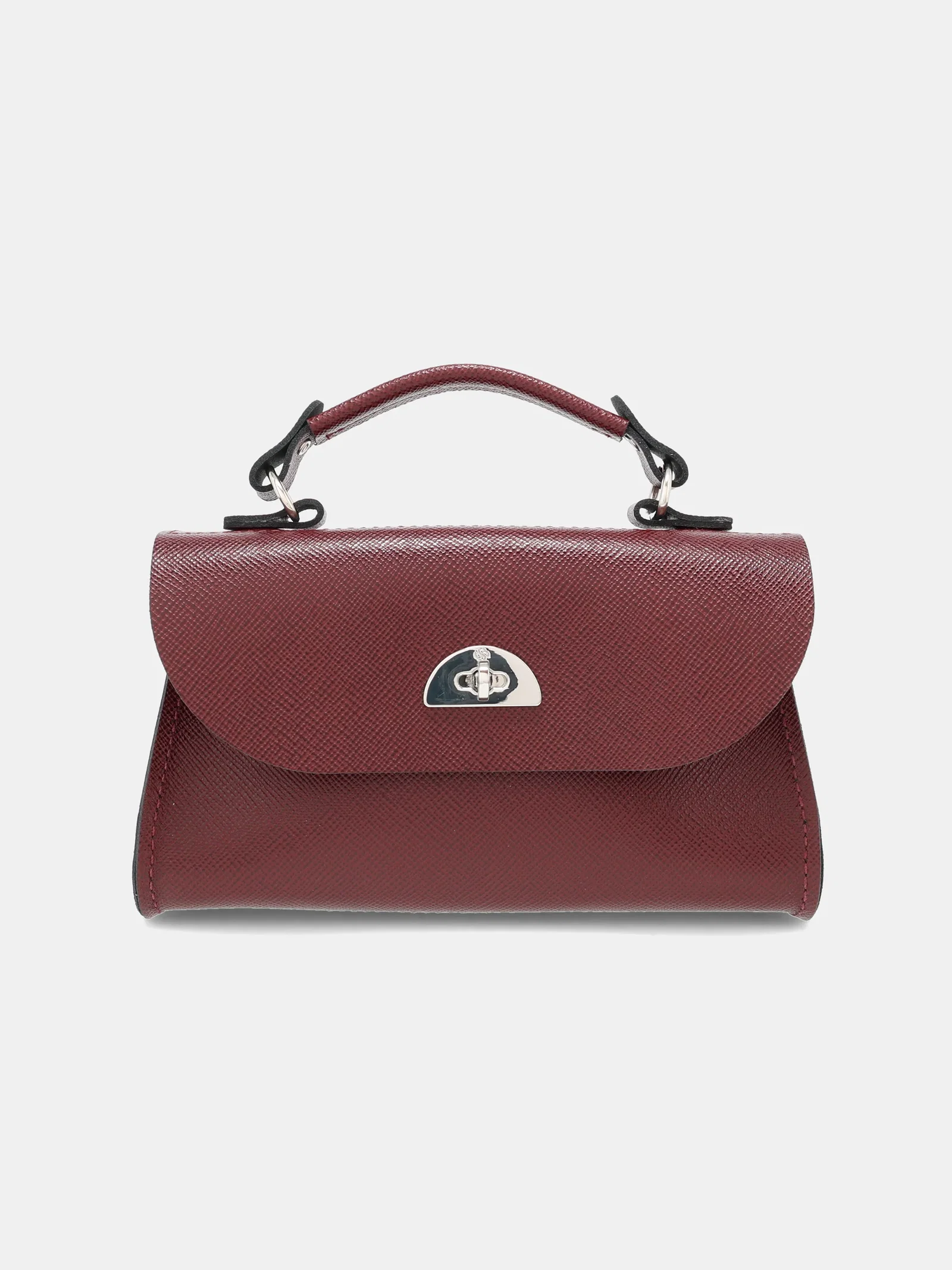 Image of The Mini Daisy - Oxblood Saffiano